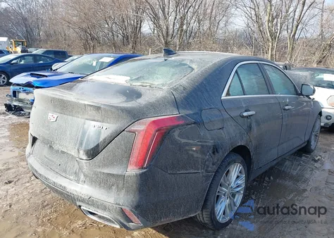 2023 Cadillac Ct4 Premium Luxury from USA, damaged, VIN 1G6DF5RKXP0132360